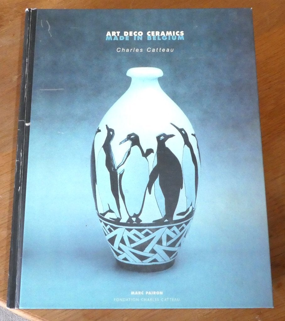 livre Céramique Art Déco Charles Catteau, Antiquités & Art, Enlèvement ou Envoi