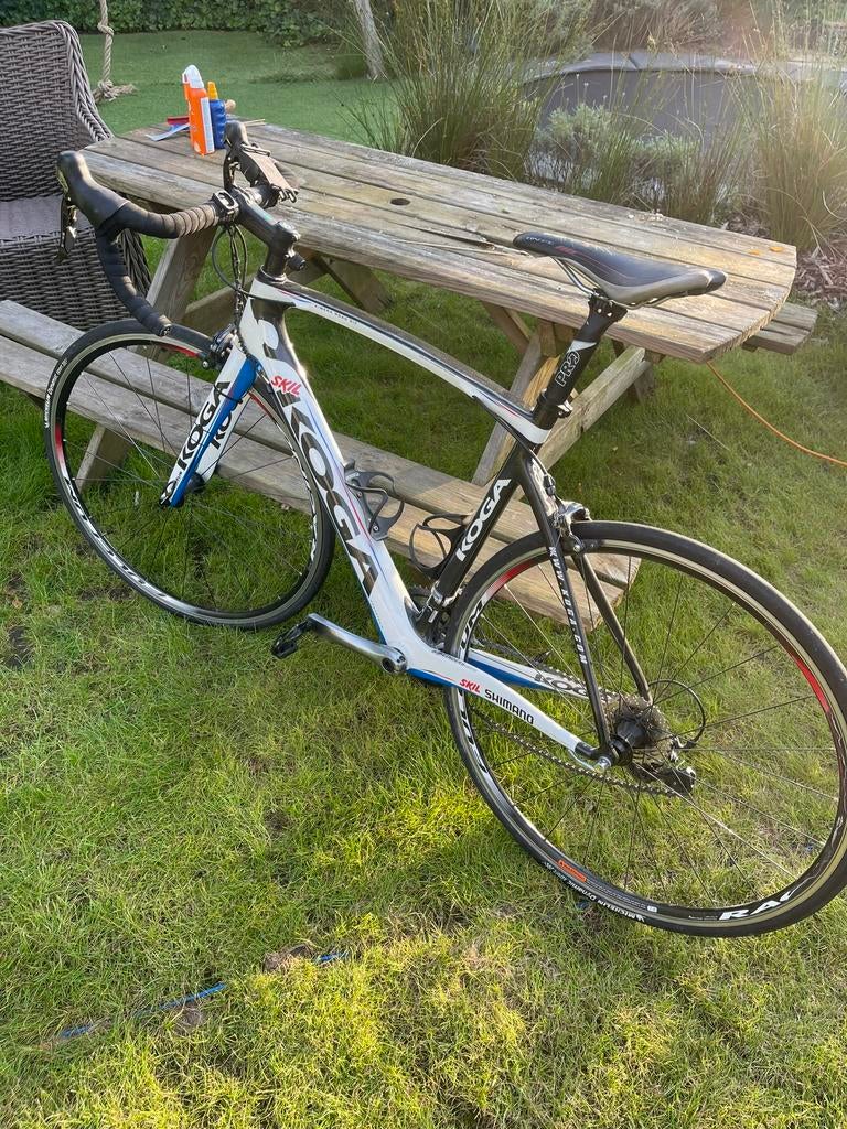 Skil koga full carbon racefiets, Enlèvement, Comme neuf, Carbone