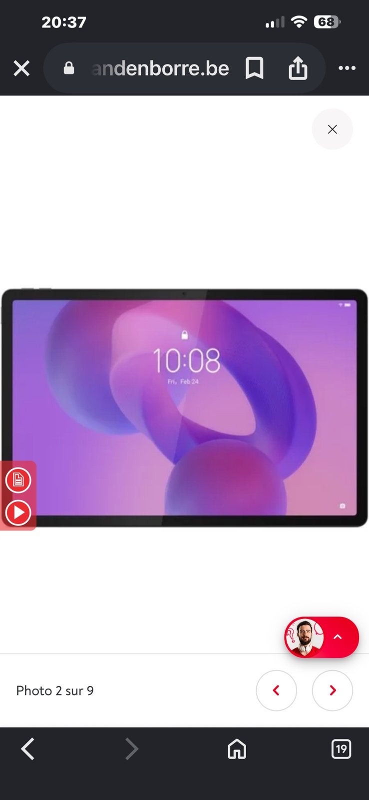 TABLETTE LENOVO IDEA TAB PRO 256GO PEN PLUS, Informatique & Logiciels, Android Tablettes, Enlèvement, Comme neuf
