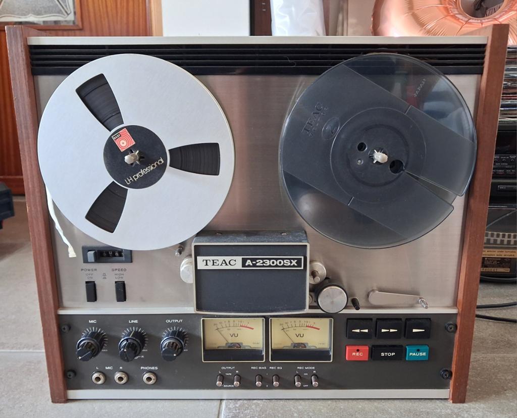 TEAC A 23000SX, Enlèvement, Magnétophone