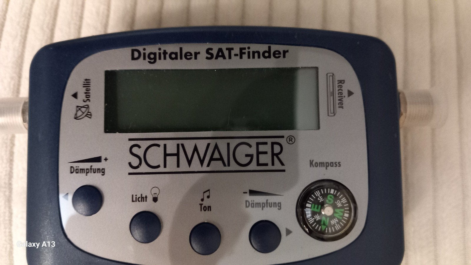 digitaler Satfinder, Ophalen, Nieuw