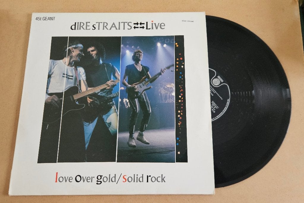 12" Maxi - DIRE STRAITS - Love - Love Over, Cd's en Dvd's, Vinyl | Rock, Gebruikt, Verzenden, 12 inch, Alternative Rock