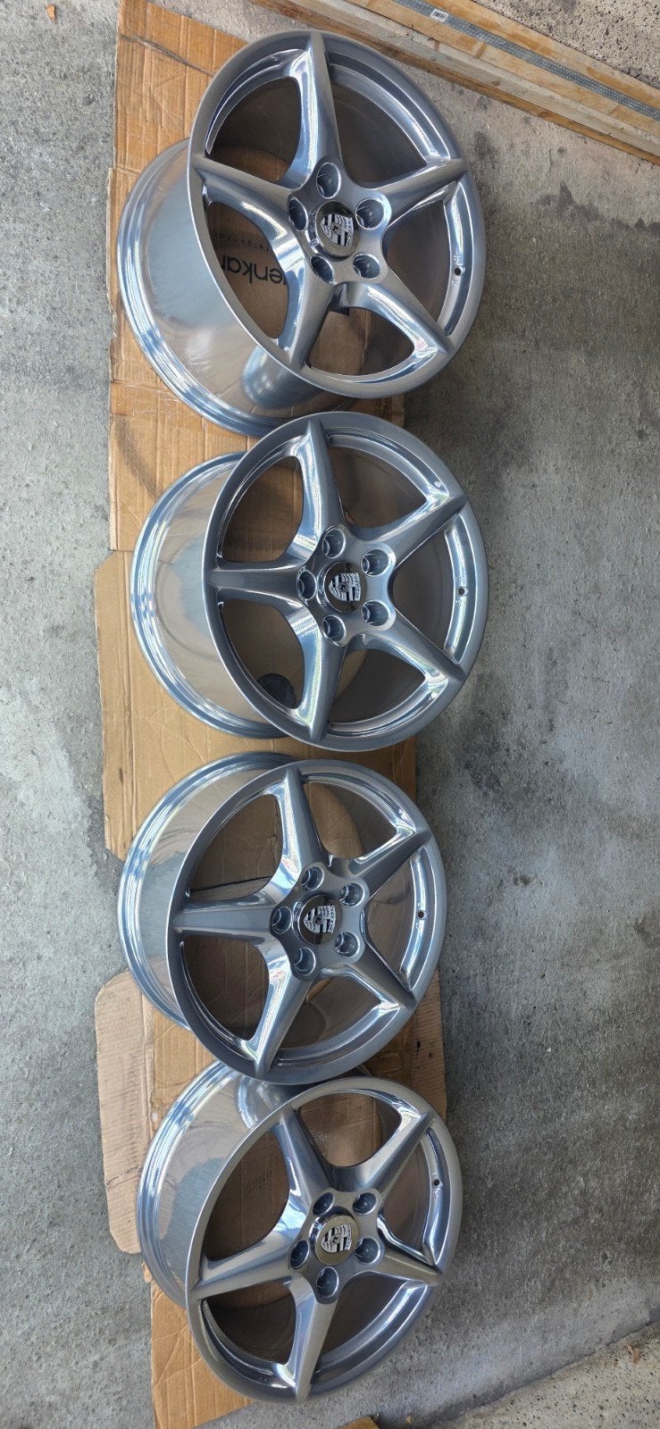 Jantes ORIGINALES PORSCHE 997 CHROMÉE Offre bienvenue, Ophalen, Nieuw