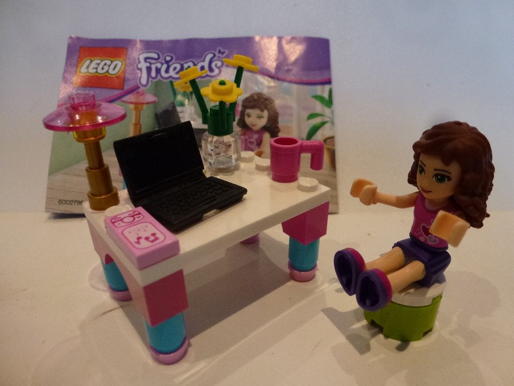 Lego Friends Promotional 30102 Desk, Lego, Friends, Ophalen of Verzenden, Zo goed als nieuw