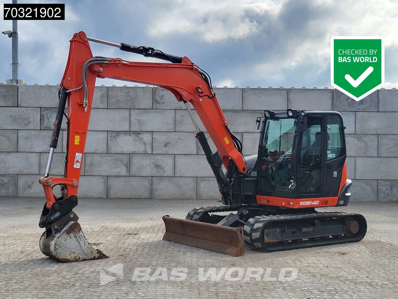 Kubota KX080-4, Articles professionnels, Machines & Construction | Grues & Excavatrices, Excavatrice