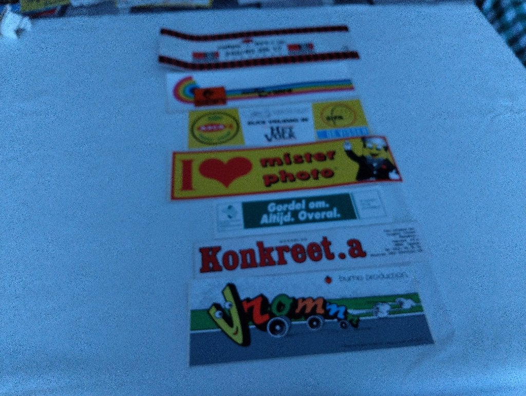 Stickers, Collections, Enlèvement, Comme neuf, Autres types