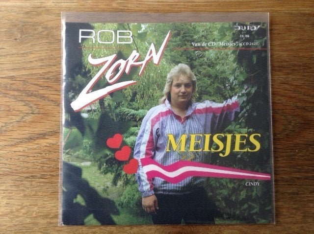 single rob zorn, 1990 - 1999, 7 inch, Single, Ophalen of Verzenden