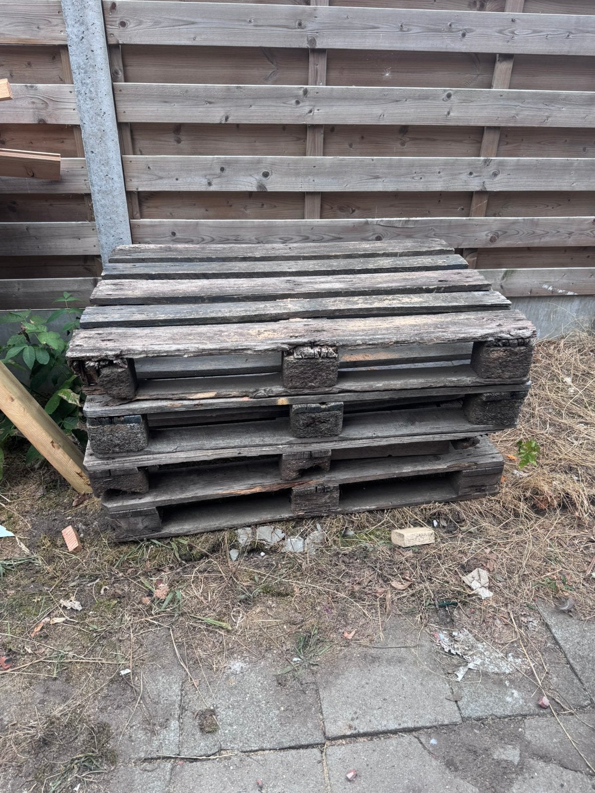 GRATIS - paletten afhalen, Tuin en Terras, Ophalen, Zo goed als nieuw