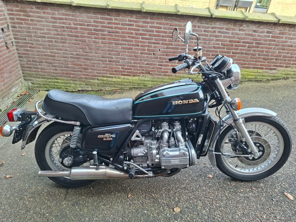 Honda Goldwing GL1000, Bj 1977, Motoren, Motoren | Oldtimers, Naked bike, meer dan 35 kW, 4 cilinders, Cardan-aandrijving, Handgeschakeld