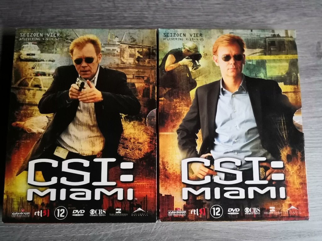 dvd boxen csi miami - afleveringen 4.1 - 4.25, Ophalen, Nederlands