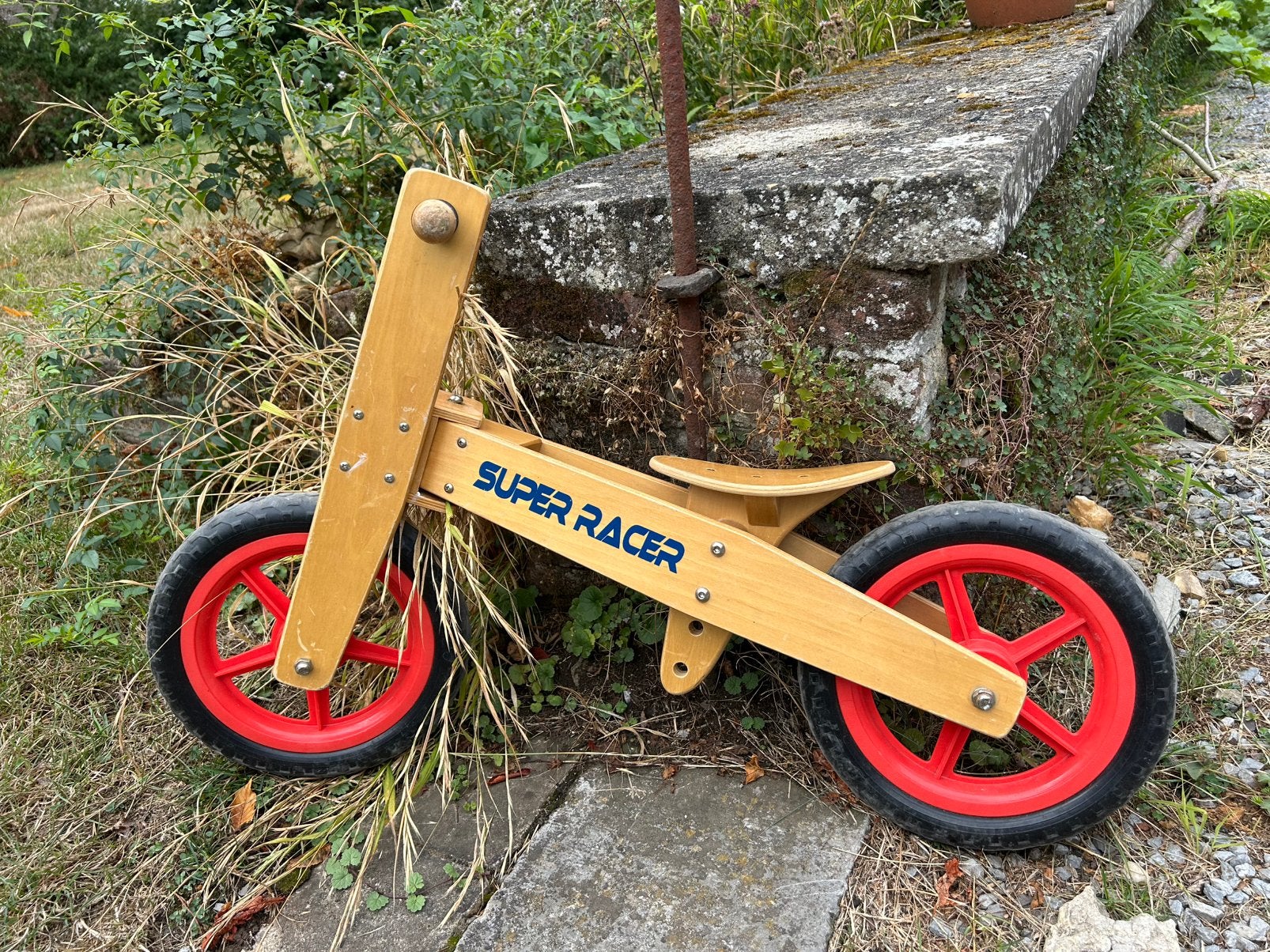 Draisienne Racer en bois, Enlèvement, Comme neuf