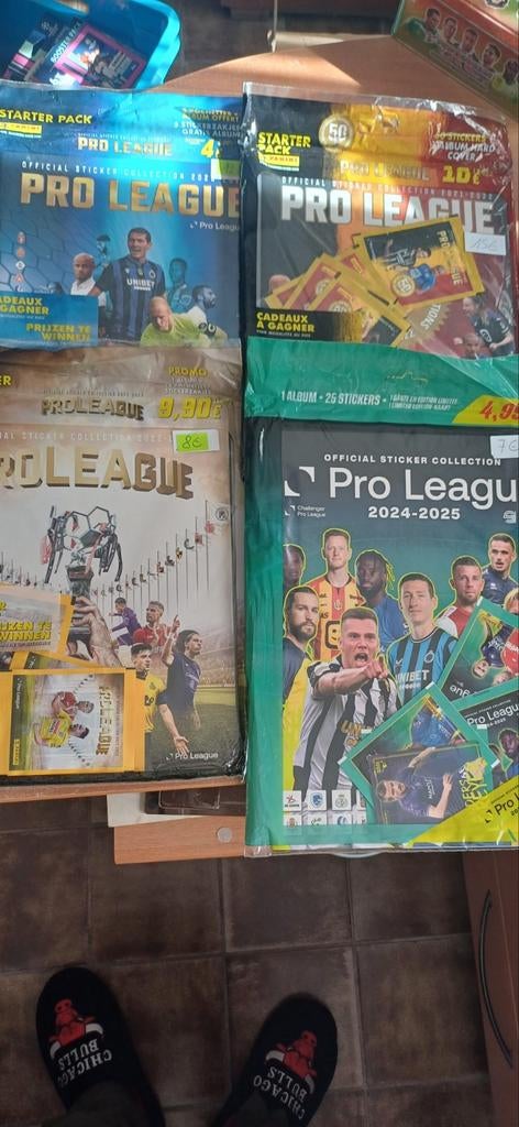 Panini starterpacks Pro League, Ophalen of Verzenden