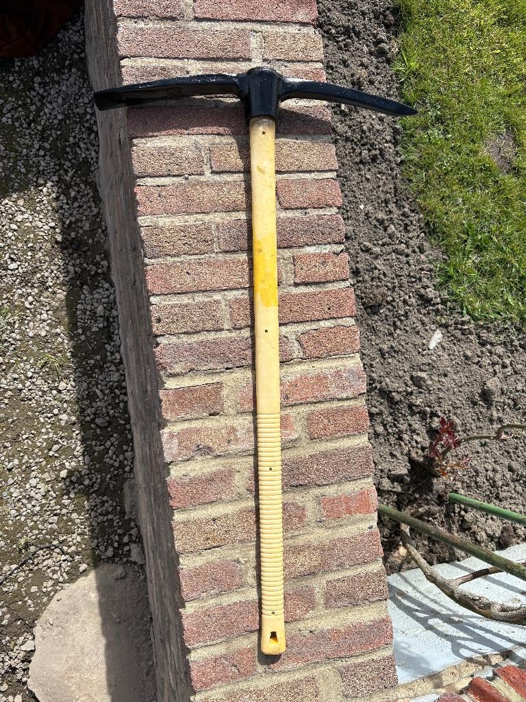 pioche manche plastique, Jardin & Terrasse, Enlèvement, Utilisé, Pioche