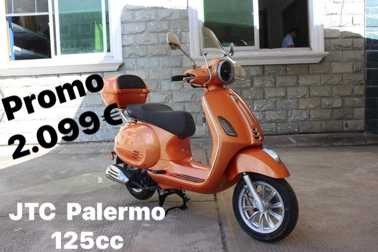 nieuwe 125cc scooters JTC in maxi of vespa style vanaf 1500€, Motoren, JTC, Scooter, Nieuw, Particulier
