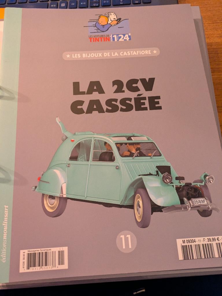 Kuifje's auto's 1/24, Ophalen of Verzenden, Kuifje, Nieuw