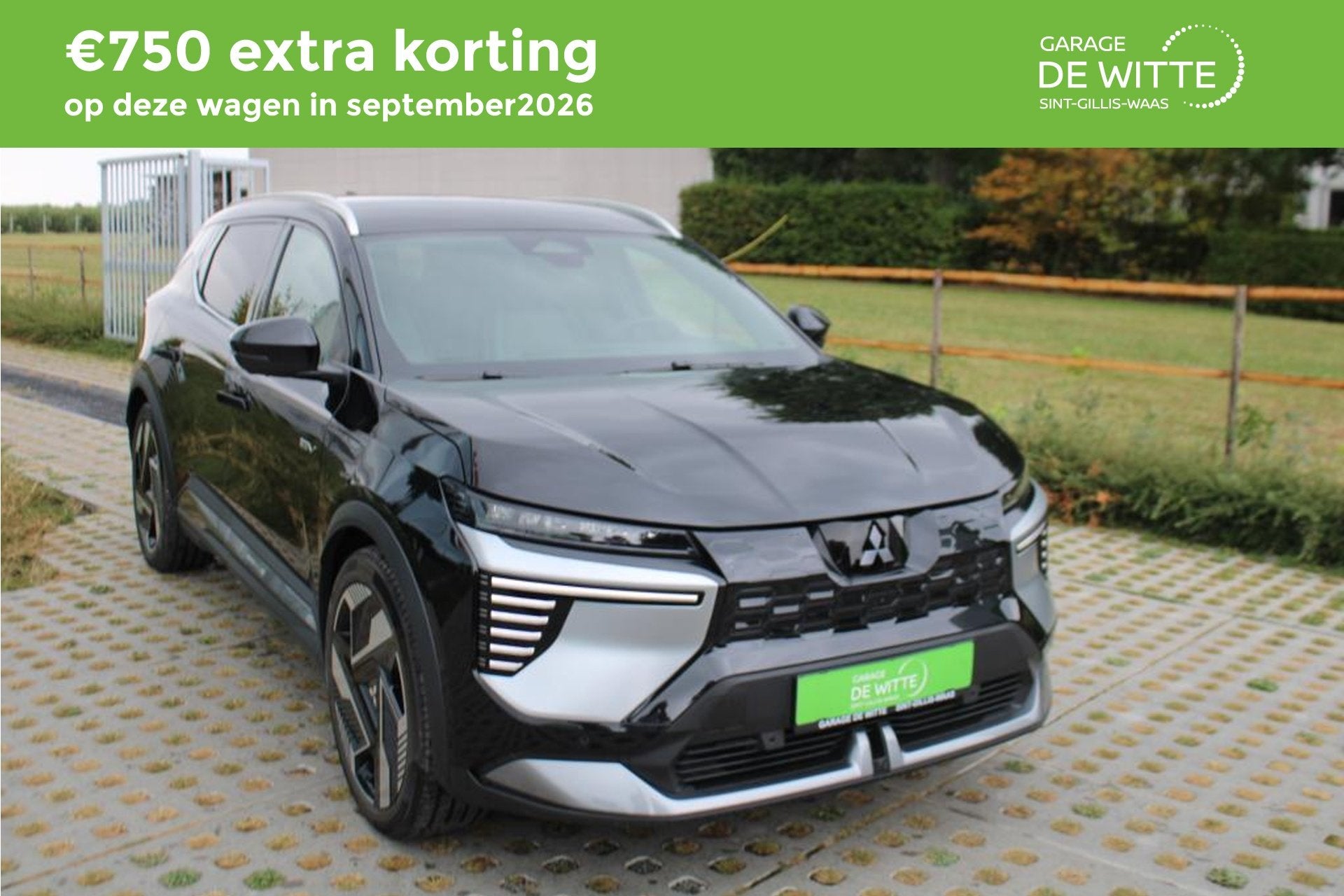 Mitsubishi Eclipse Cross Intense+ (automaat), Auto's, Automaat, Eclipse Cross, Zwart, Overige kleuren