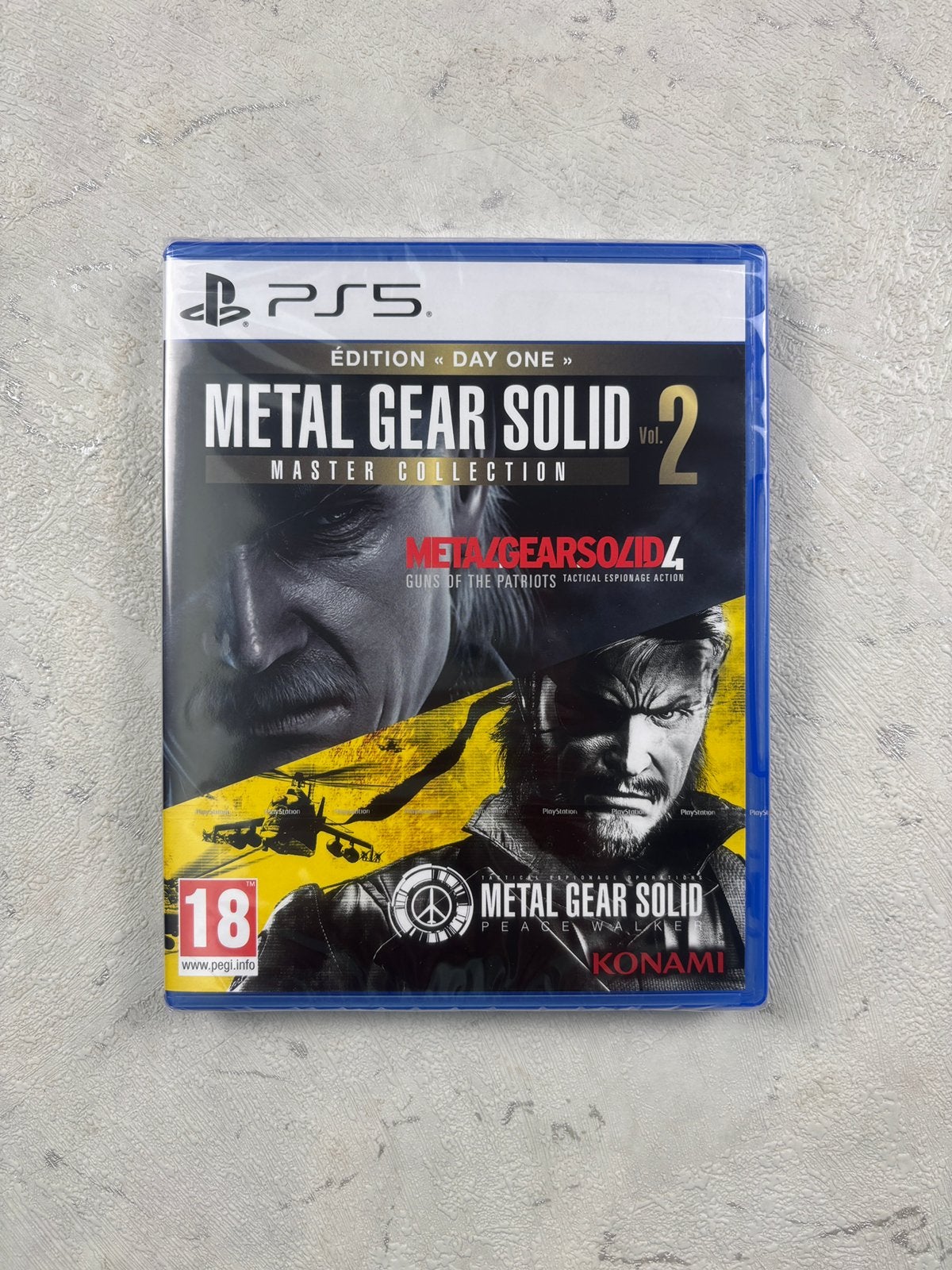Metal Gear Solid Master-collectie Vol. 2 PlayStation 5, Avontuur en Actie, Vanaf 18 jaar, 1 speler, Nieuw