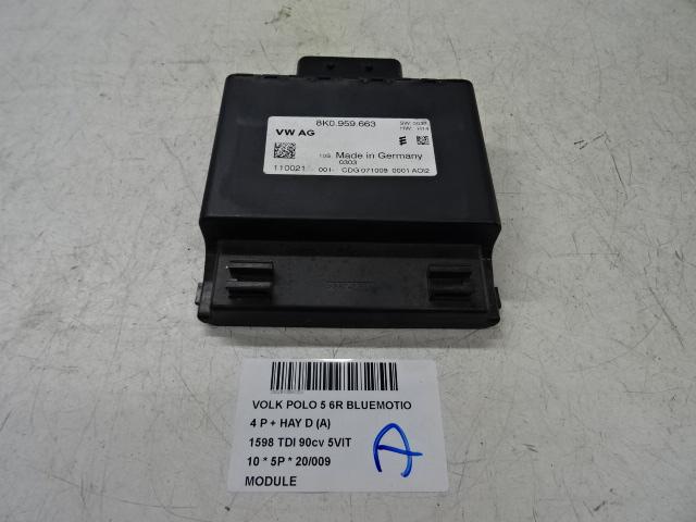 UNITE ELECTRONIQUE Volkswagen Polo V (6R) (8K0959663), Utilisé, Volkswagen