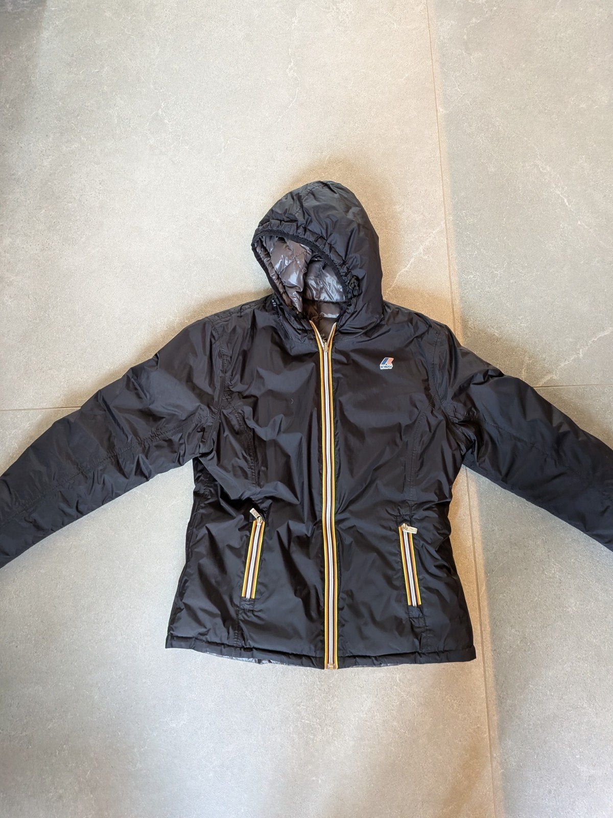 k way winterjas, Kleding | Dames, Maat 42/44 (L), Ophalen of Verzenden, Zo goed als nieuw, Jack