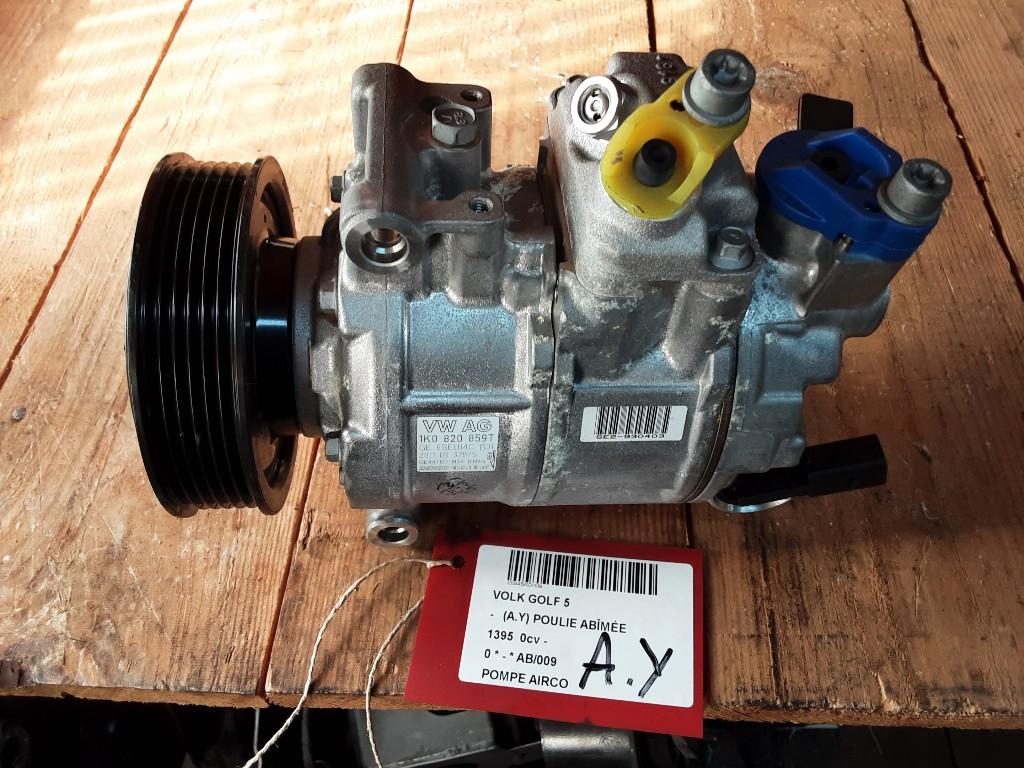COMPRESSEUR CLIMATISATION Golf V (1K1) (1K0820859T), Volkswagen, Mevr. I. Hauben, Utilisé, Rue de l'Espoir 34 34
4030  GRIVEGNÉE, BE