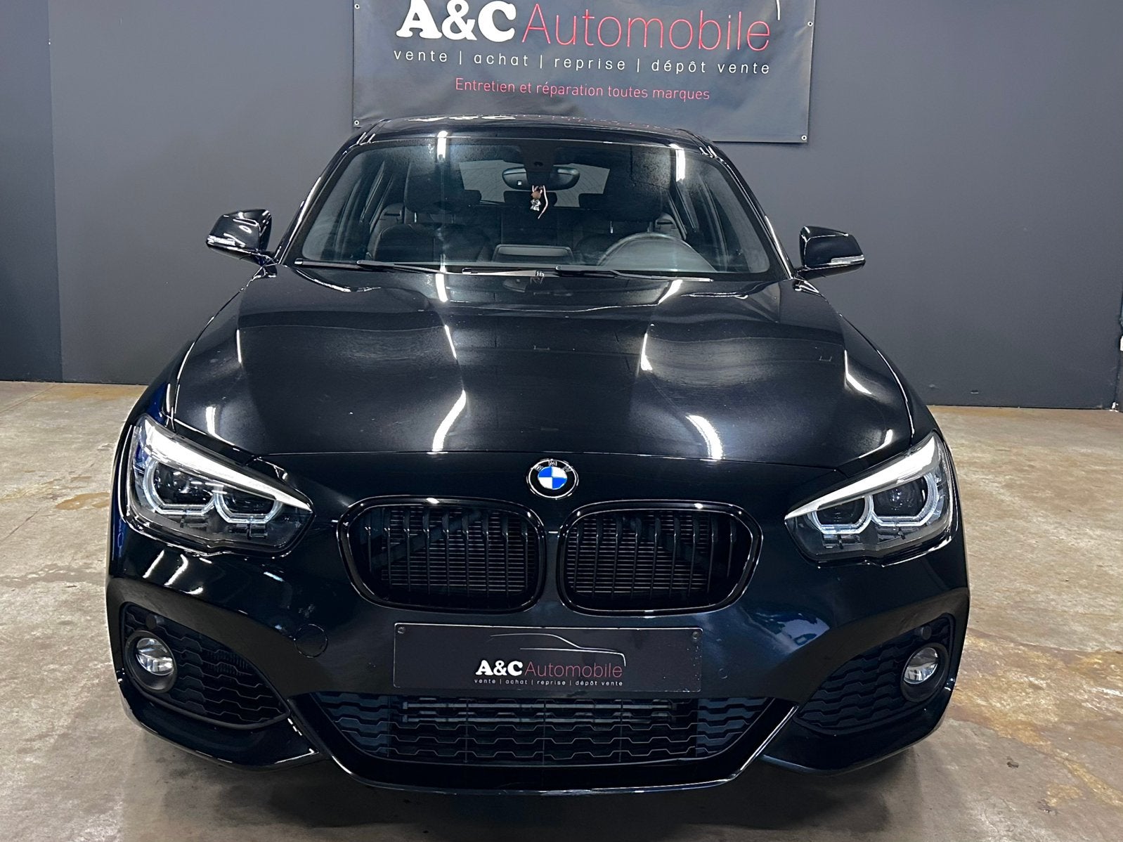 Bmw 116i Pack M 2019 72.000km, Autos, Cuir, Achat, Euro 6, Entreprise