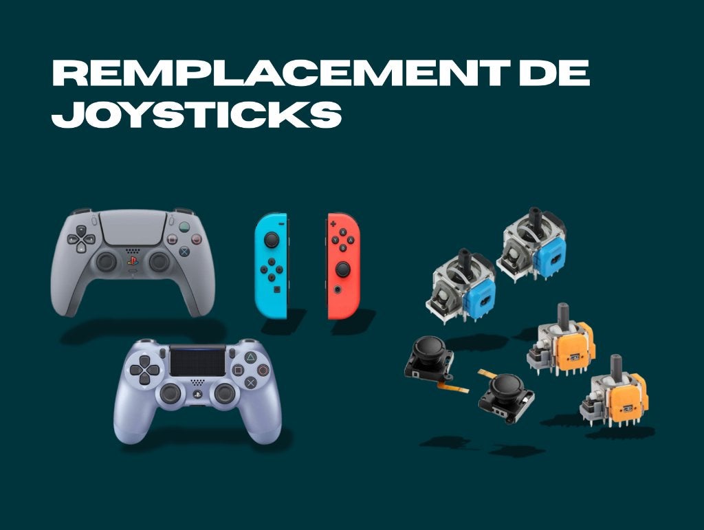 Remplacement Joysticks - PS5 , PS4 , SWITCH, Enlèvement ou Envoi, Contrôleur, PlayStation 5