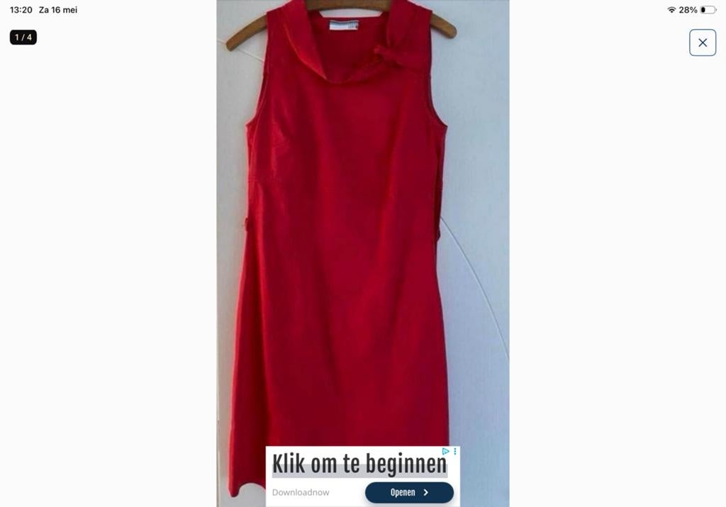 Jurk van Senso maat 36, Kleding | Dames, Cocktailjurk, Ophalen of Verzenden, Zo goed als nieuw, Maat 36 (S)
