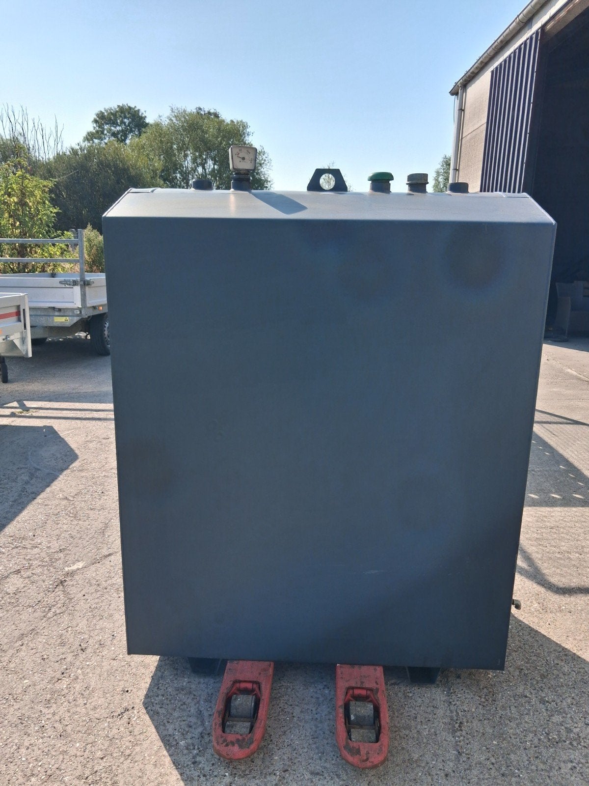 Dubbelwandige mazouttank 1200l in zeer nette staat!, Ophalen, Zo goed als nieuw, 60 tot 150 cm, 80 cm of meer