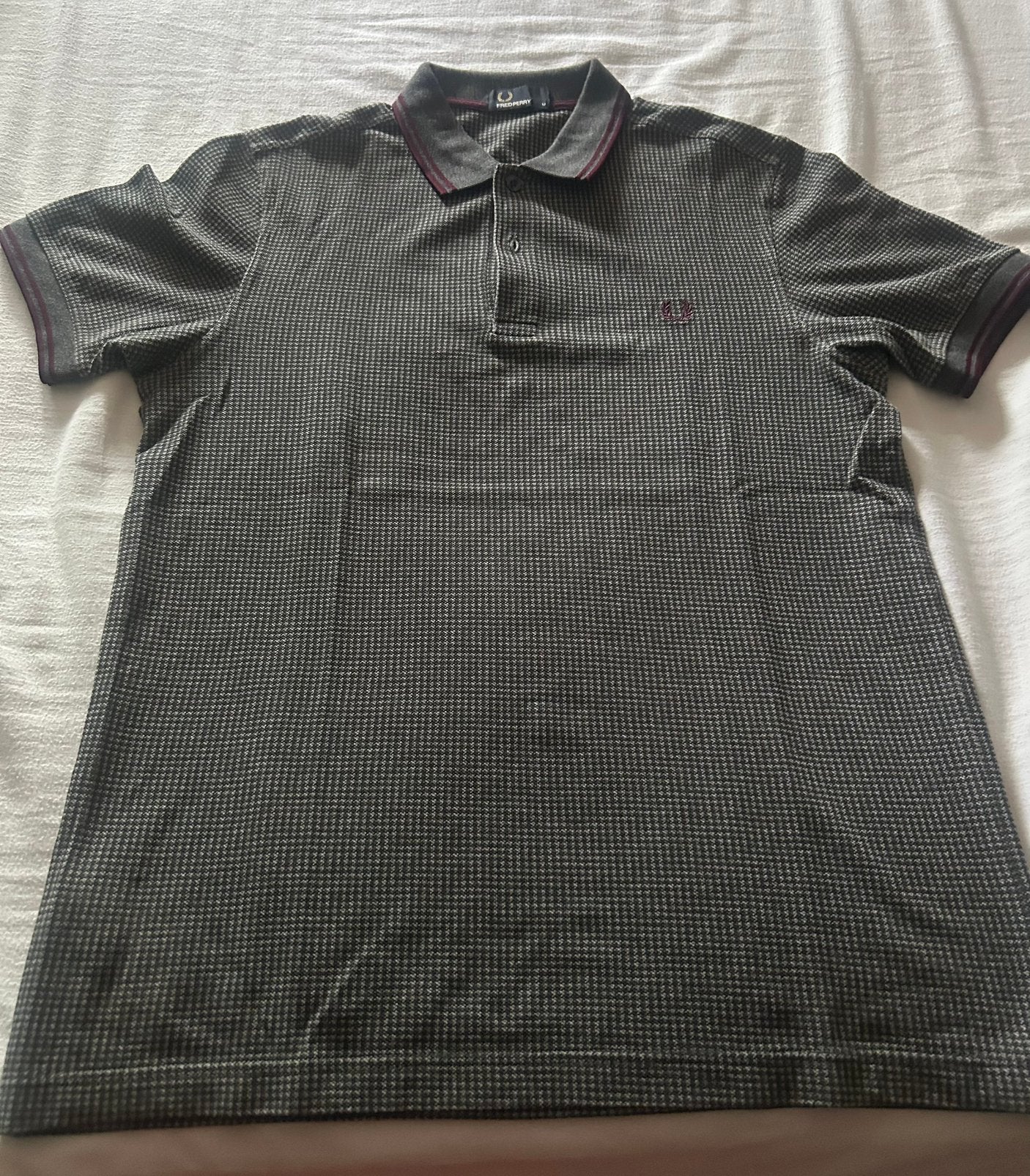 Polo Fred Perry, Enlèvement ou Envoi, Comme neuf, Taille 48/50 (M), Gris
