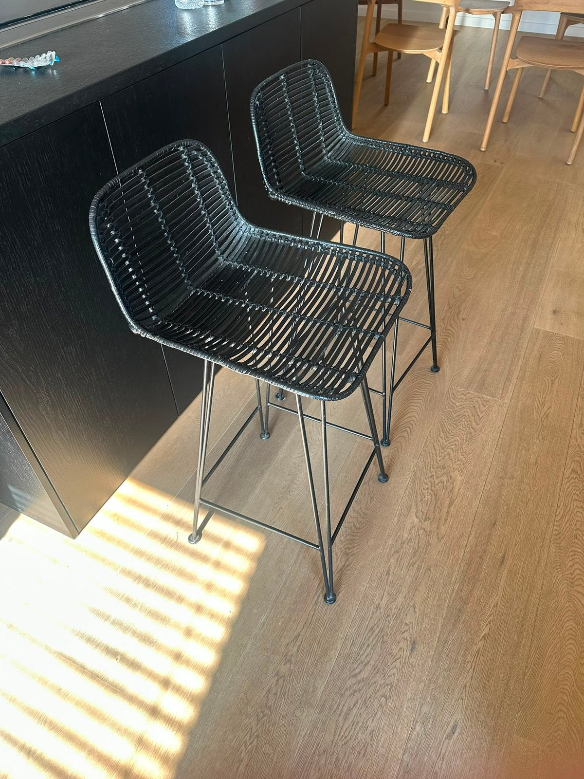 Krukken, Huis en Inrichting, Ophalen, Gebruikt, 60 tot 90 cm, Riet