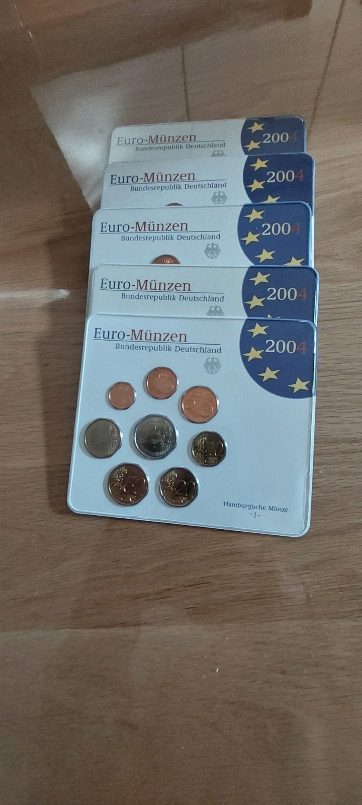 munten sete duitsland, Ophalen, Munten