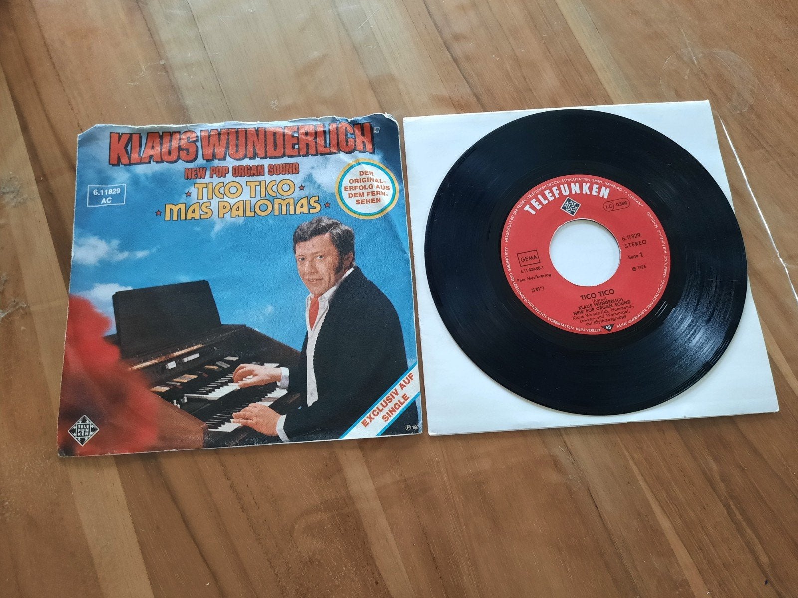 Klaus Wunderlich.Tico Tico-Mas Palomas., Ophalen of Verzenden