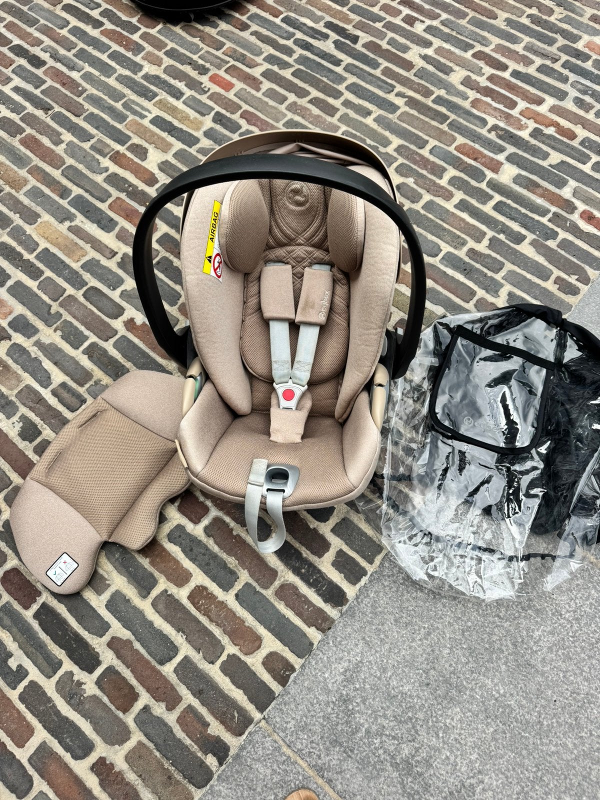 Cybex Cloud T+ i-size, Ophalen, Zo goed als nieuw, 0 t/m 13 kg, Verstelbare rugleuning