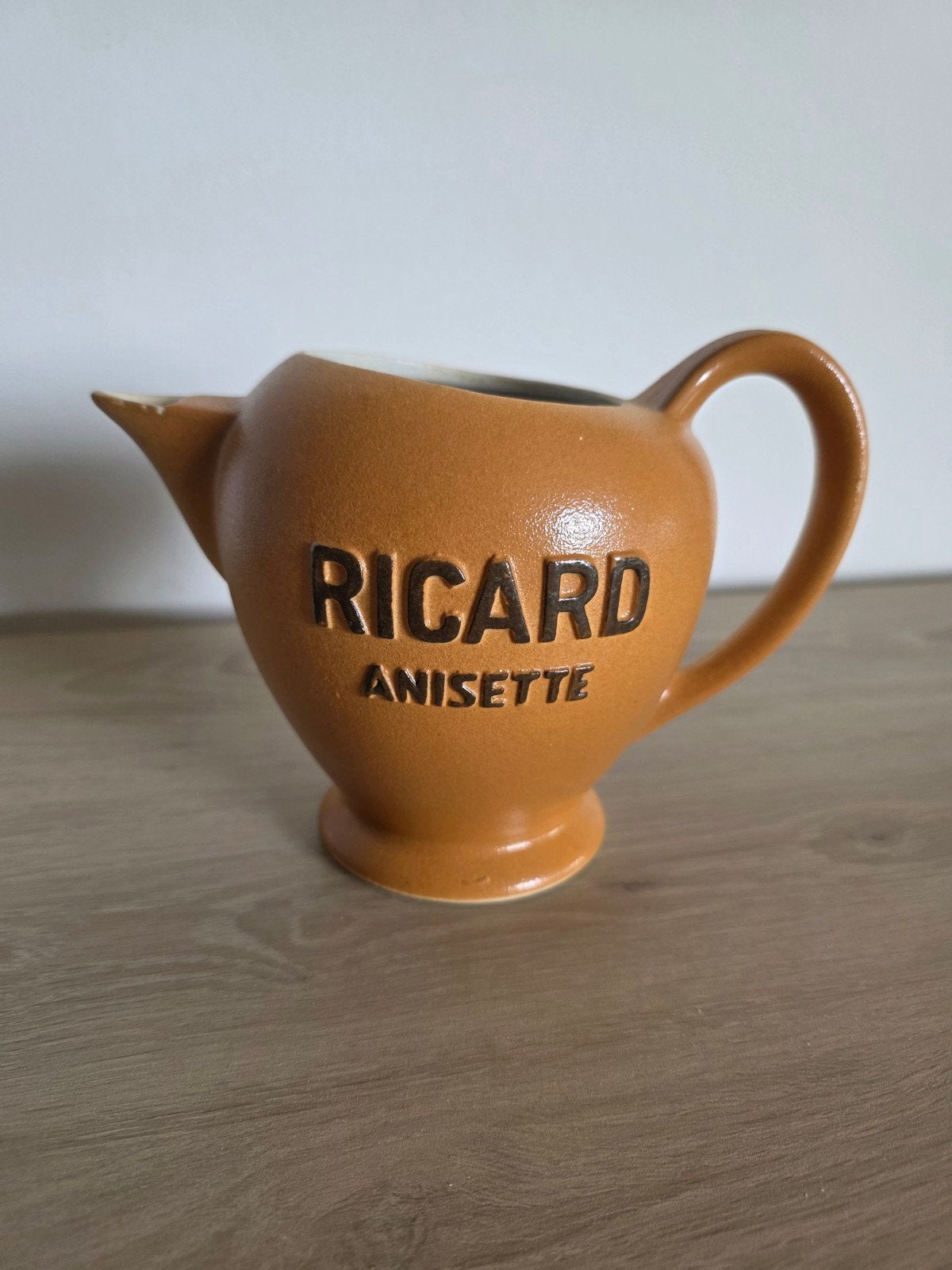 Vintage Ricard Anisette keramieken kan – Made in France, Ophalen, Kan, Overige merken, Keramiek