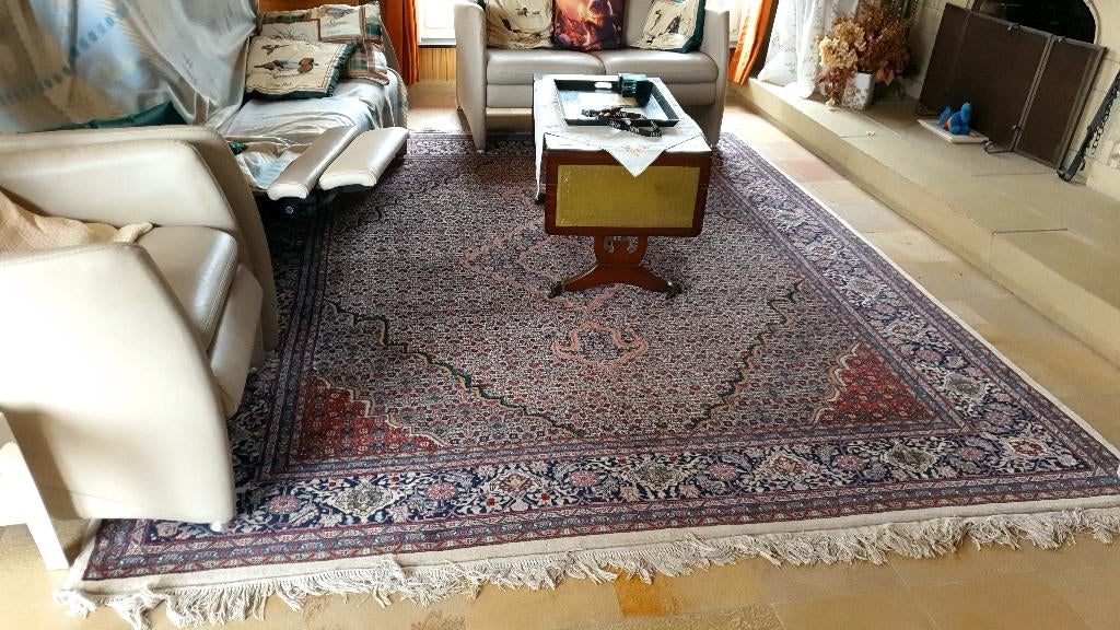 tapijt in Tabriz-stijl, Ophalen, Gebruikt, 200 cm of meer, 200 cm of meer