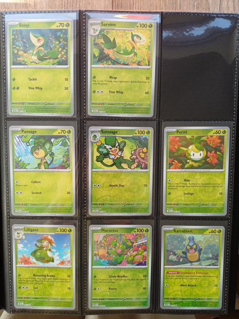Incomplete set REVERSE HOLO Black Bolt - 73 Pokémon kaarten, Ophalen of Verzenden, Nieuw, Meerdere kaarten, Foil