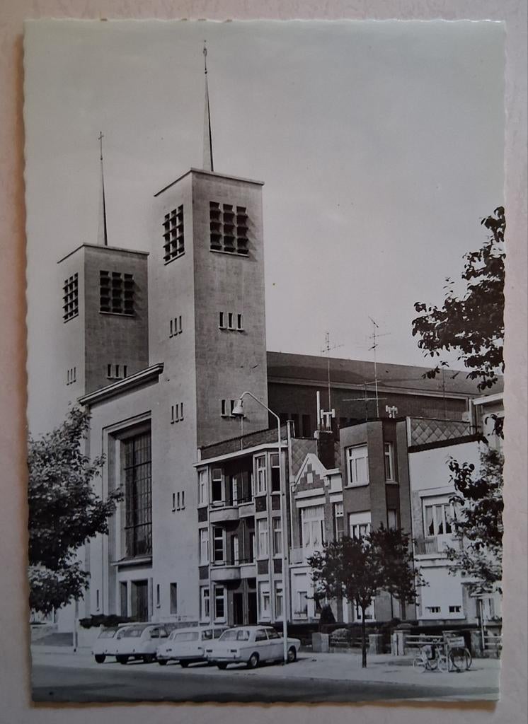 Vintage Postkaart Deurne St. Rumoldus kerk, Verzamelen, Postkaarten | België, Ophalen of Verzenden