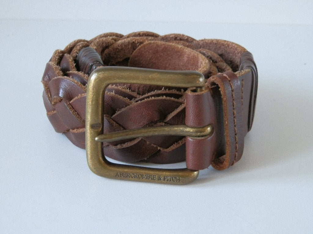 Abercrombie & Fitch riem. Leer., Kleding | Dames, Riemen en Ceinturen, Echt leder, Tailleriem, Ophalen of Verzenden, Zo goed als nieuw
