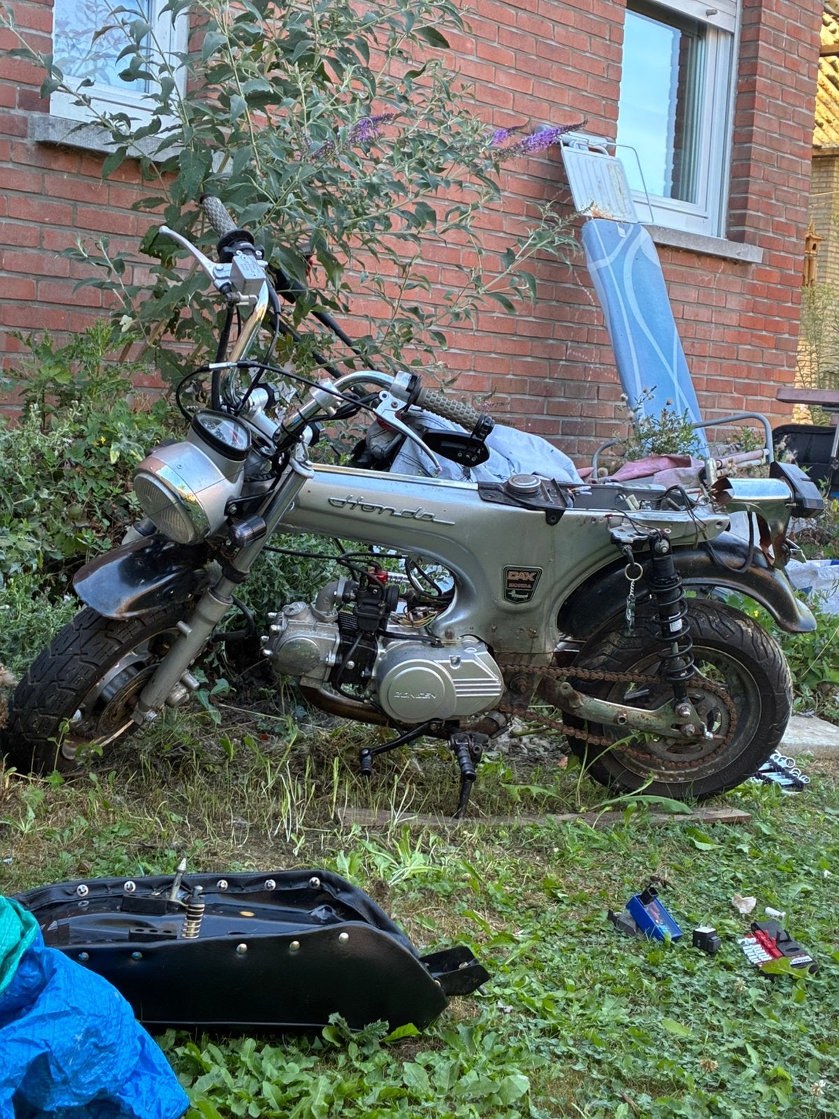 Honda dax 90cc, Ophalen