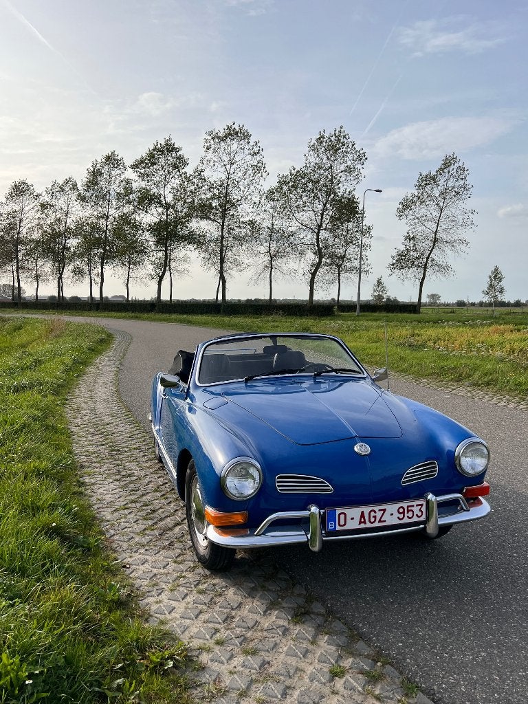 Karman Ghia, Autos, Oldtimers & Ancêtres, Cabriolet, Noir, 2 portes, Particulier