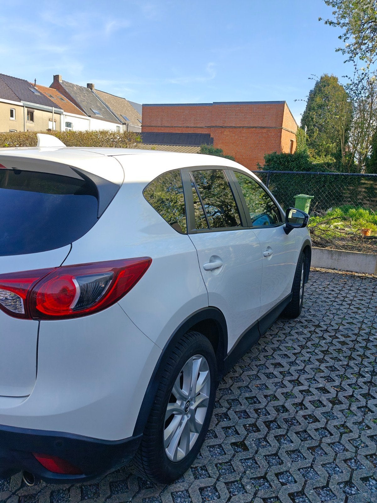Mazda Cx5  2.0i 4×4 active, Auto's, Lederen bekleding, Wit, Leder, Particulier