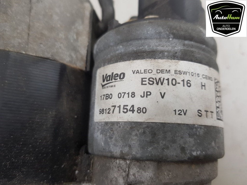 DÉMARREUR Corsa F (UB / UH / UP) (|9812715480|1632746480|), Valeo, Opel, Utilisé, 100, rue de Courcelles
75017  Paris, FR