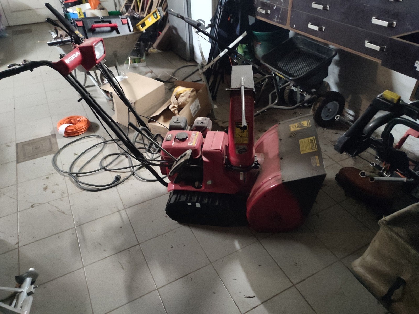 sneeufrees honda, Tuin en Terras, Ophalen, Gebruikt, Honda, Minder dan 90 cm