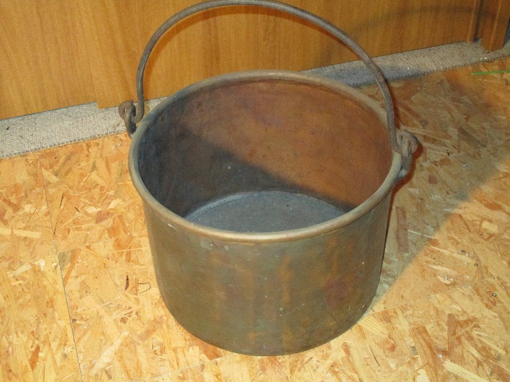 Koperen ketel, Antiquités & Art, Antiquités | Bronze & Cuivre, Enlèvement, Cuivre