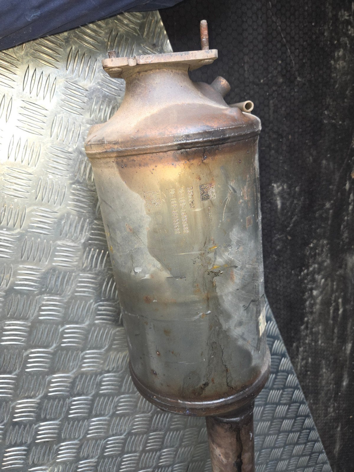 catalystor iveco, Ophalen, Gebruikt