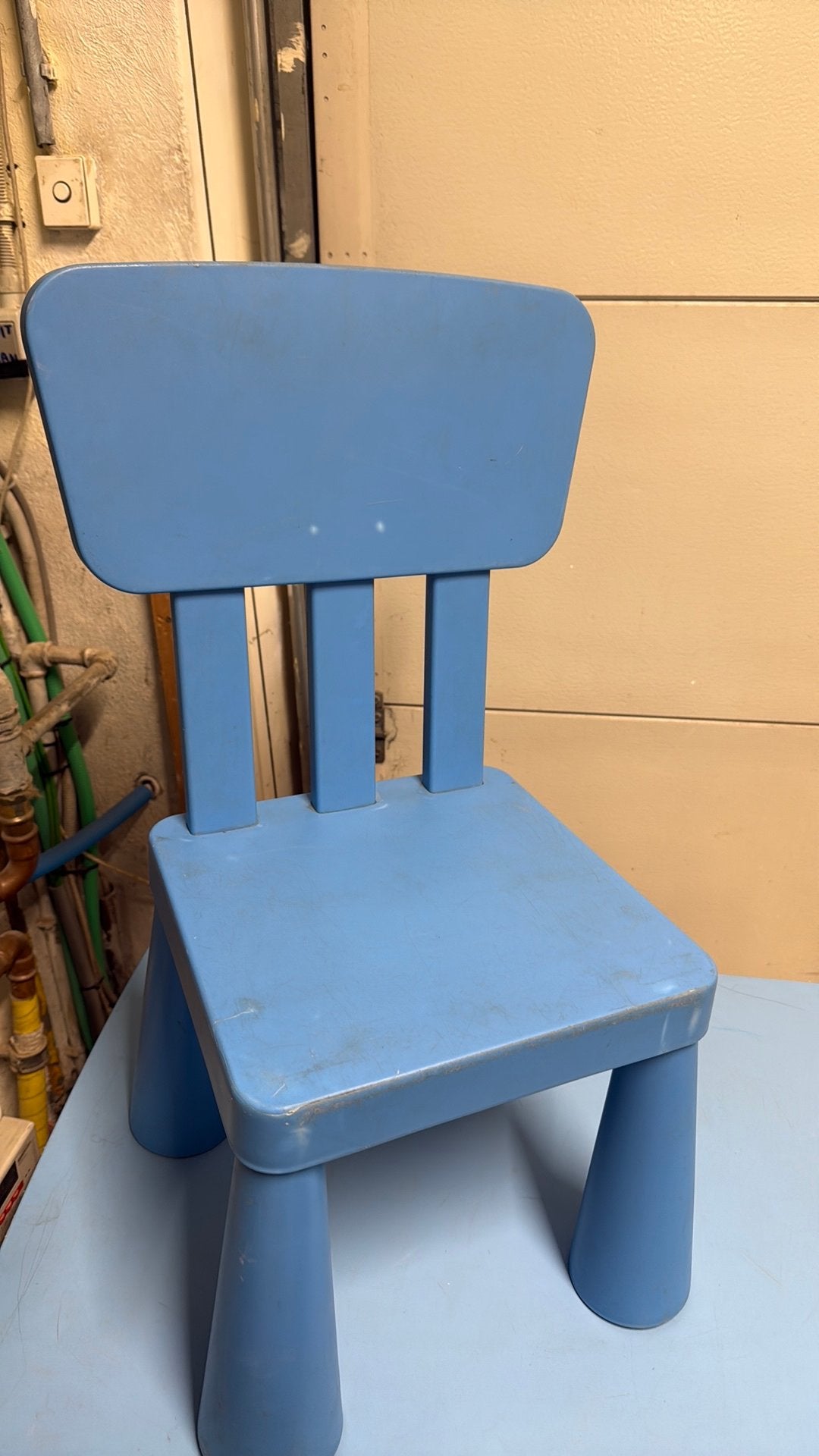 tuinmeubels kindjes plastic, Ophalen, Gebruikt, Tafel(s) en Stoel(en)