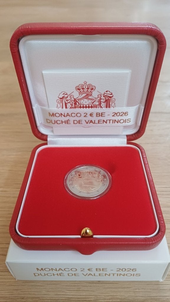 2 euros Monaco 2026 - Duche de Valentinois - NOUVEAU, Enlèvement ou Envoi, Monaco, 2 euros, Série