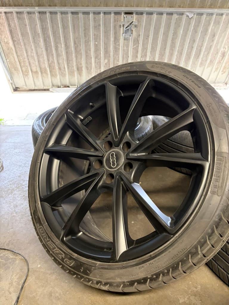 4jantes ausi rs 20pc 5x112, Autos : Pièces & Accessoires, Pneus & Jantes, Enlèvement ou Envoi, Pneu(s)