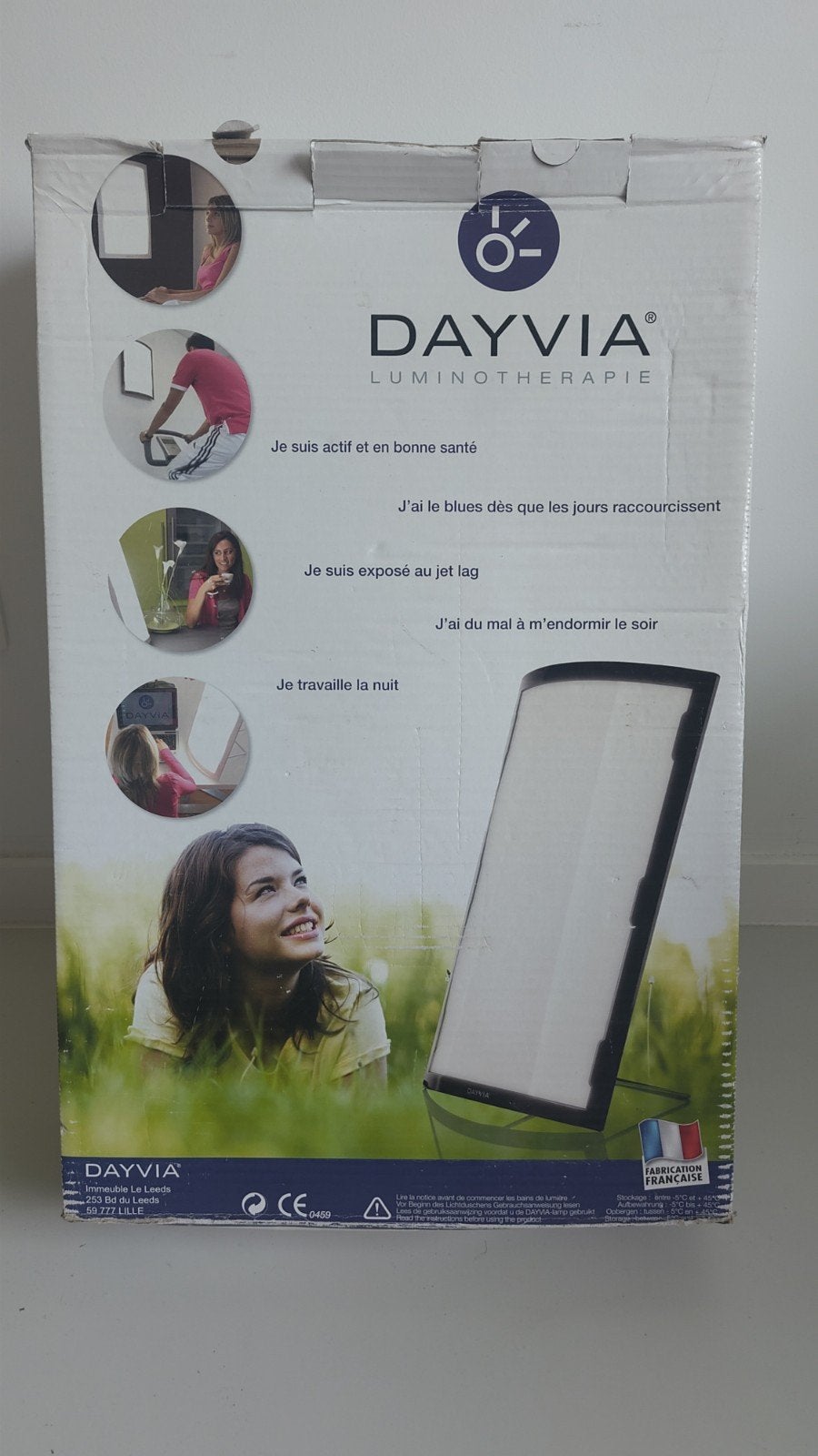 DAYVIA lichttherapielamp

Wit en zwart, Wit, Ophalen