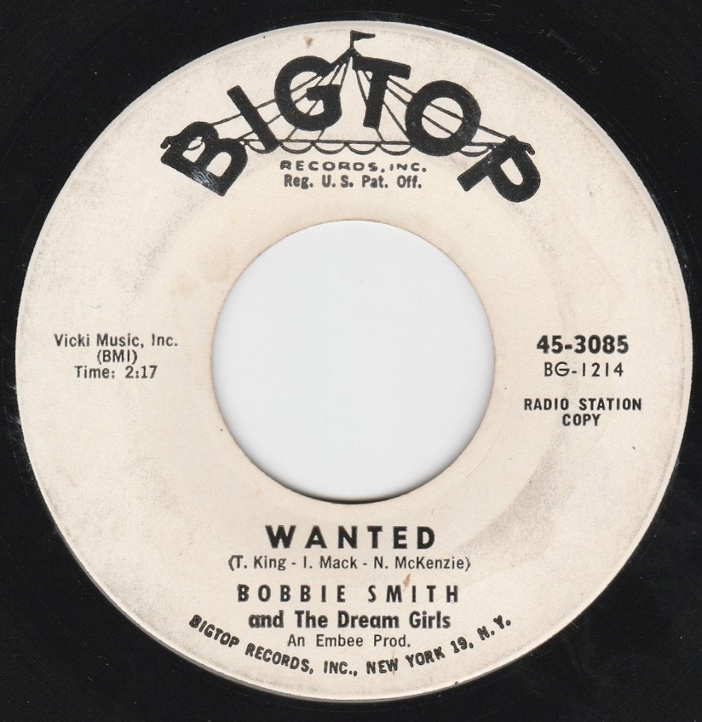 Bobbie Smith & The Dream Girls/Wanted * Oldies Soul*, Gebruikt, Ophalen of Verzenden, Soul, Overige typen